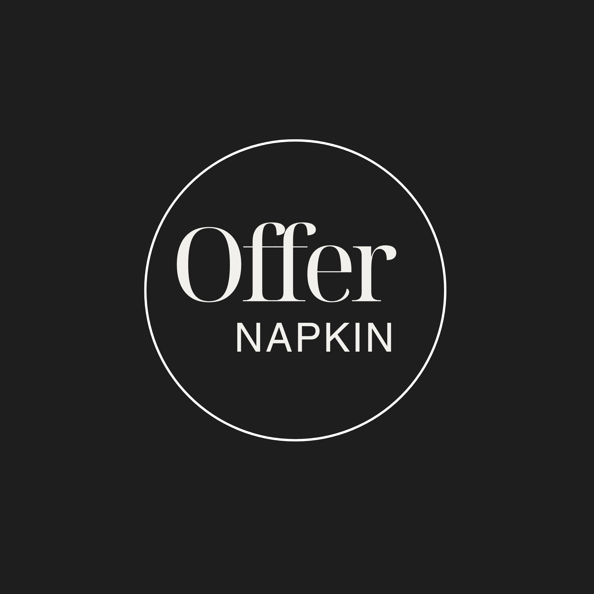 Offer Napkin